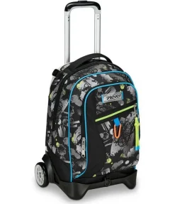 Trolley scuola Seven Jack 2 ruote Feeling Me