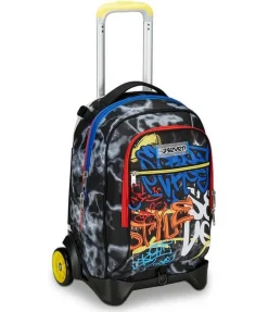 Trolley scuola Seven Jack 2 ruote Mark On Boy