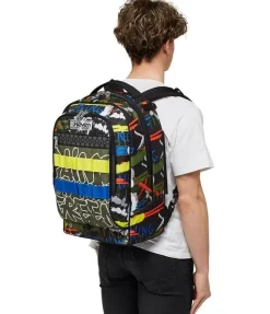 Trolley scuola Seven Jack 2 ruote Fluo Belts