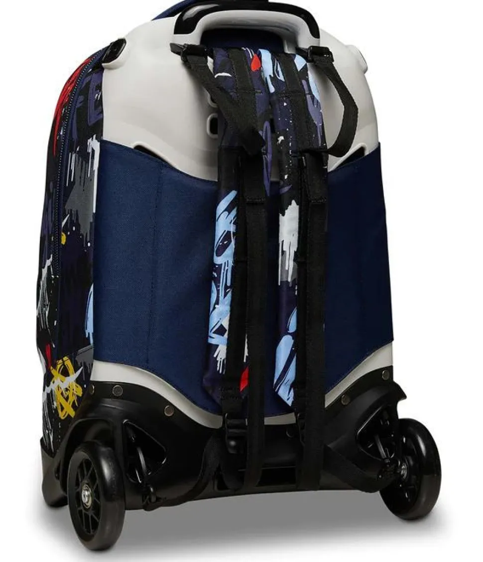 Trolley scuola Seven Jack 2 ruote Spray Wall