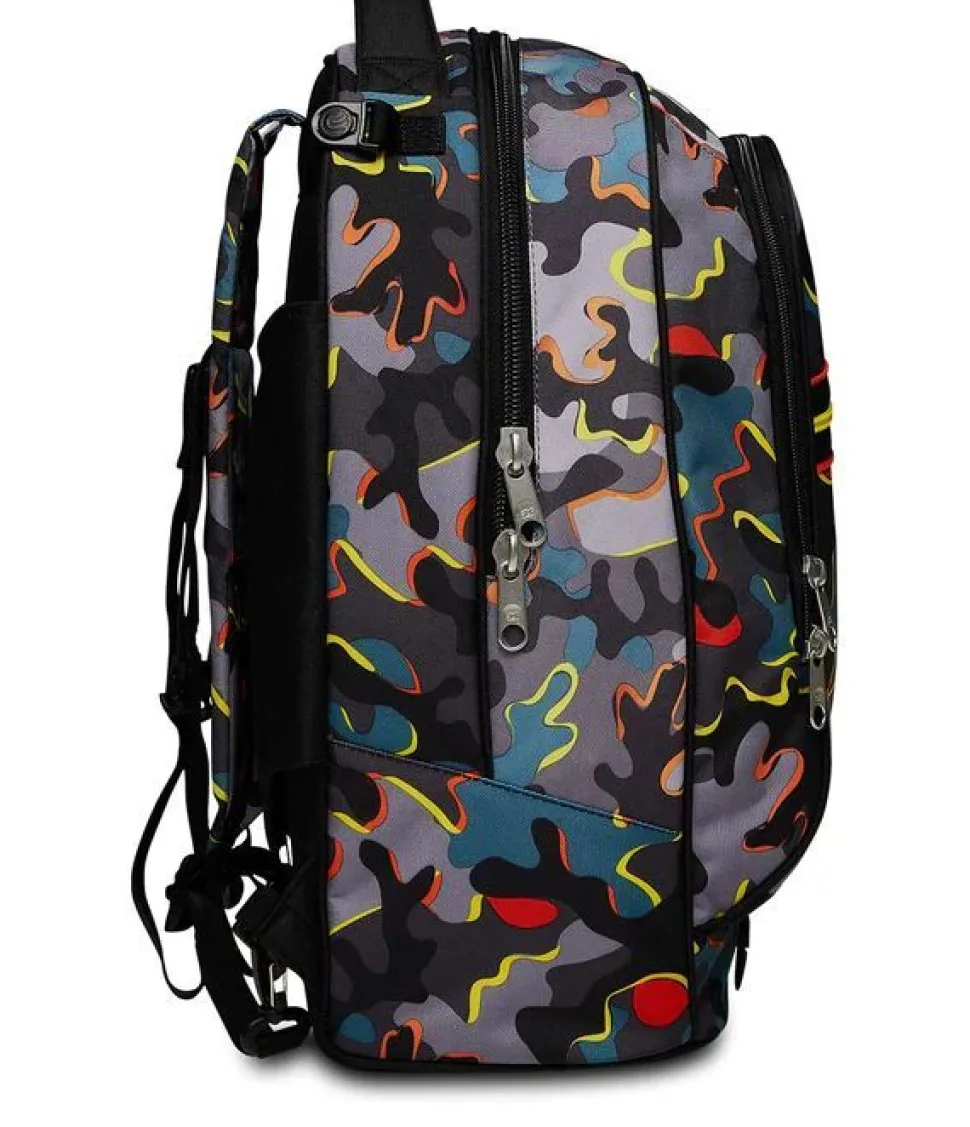 Trolley scuola Seven Jack 2 ruote Dye On
