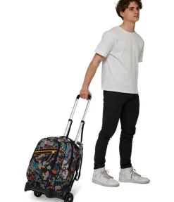 Trolley scuola Seven Jack 2 ruote Dye On