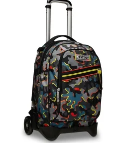 Trolley scuola Seven Jack 2 ruote Dye On
