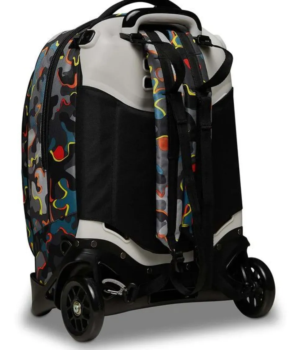 Trolley scuola Seven Jack 2 ruote Dye On