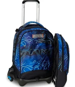 Trolley scuola Seven Jack 3 ruote Detach Mapset Boy
