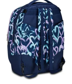 Trolley scuola Seven Jack 3 ruote Detach Crystal Purple