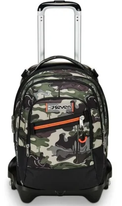 Trolley scuola Seven Jack 3 ruote Detach Lightventure