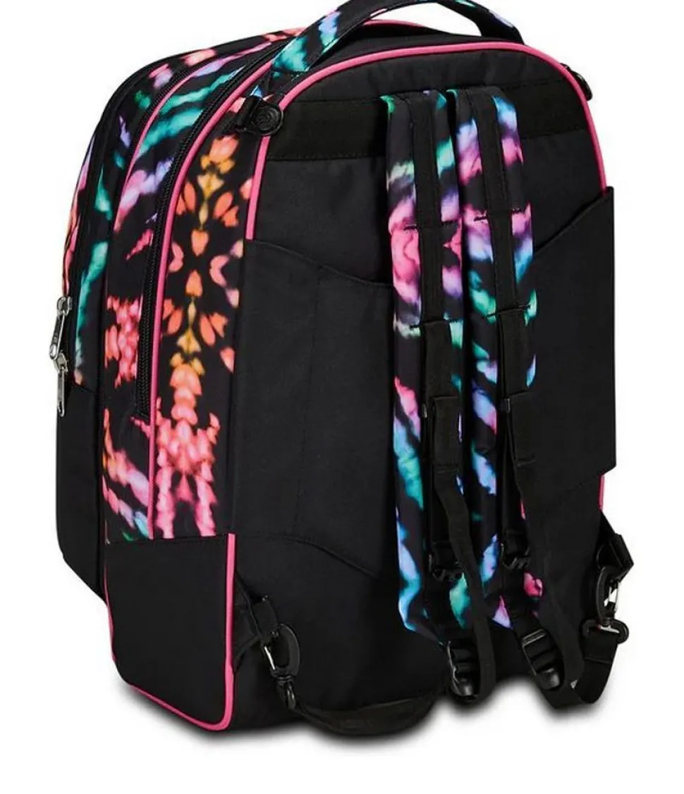 Trolley scuola Seven Jack 3 ruote Detach Multi-Shade Girl
