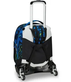 Trolley scuola Seven Jack 3 ruote Detach Multi-Shade Boy
