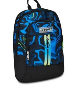 Trolley scuola Seven Jack 3 ruote Detach Multi-Shade Boy