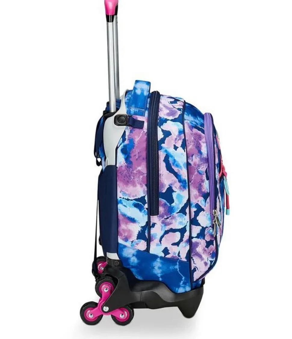 Trolley scuola Seven Jack 3 ruote Custom Cloud