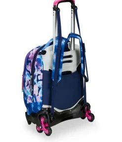 Trolley scuola Seven Jack 3 ruote Custom Cloud
