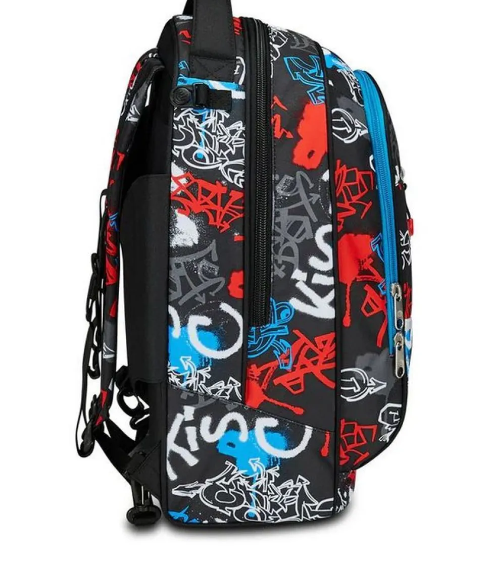 Trolley scuola Seven Jack 3 ruote Half Street