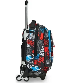 Trolley scuola Seven Jack 3 ruote Half Street