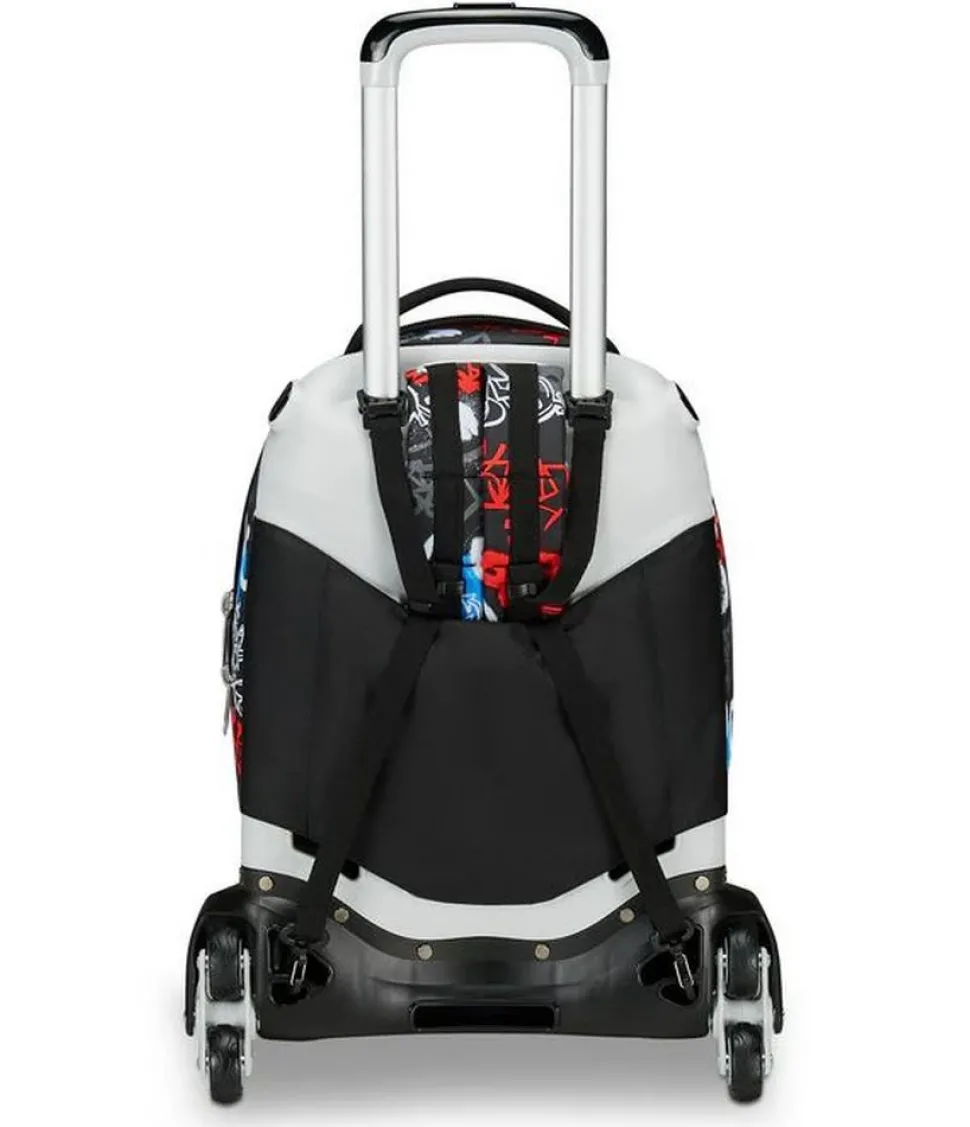 Trolley scuola Seven Jack 3 ruote Half Street