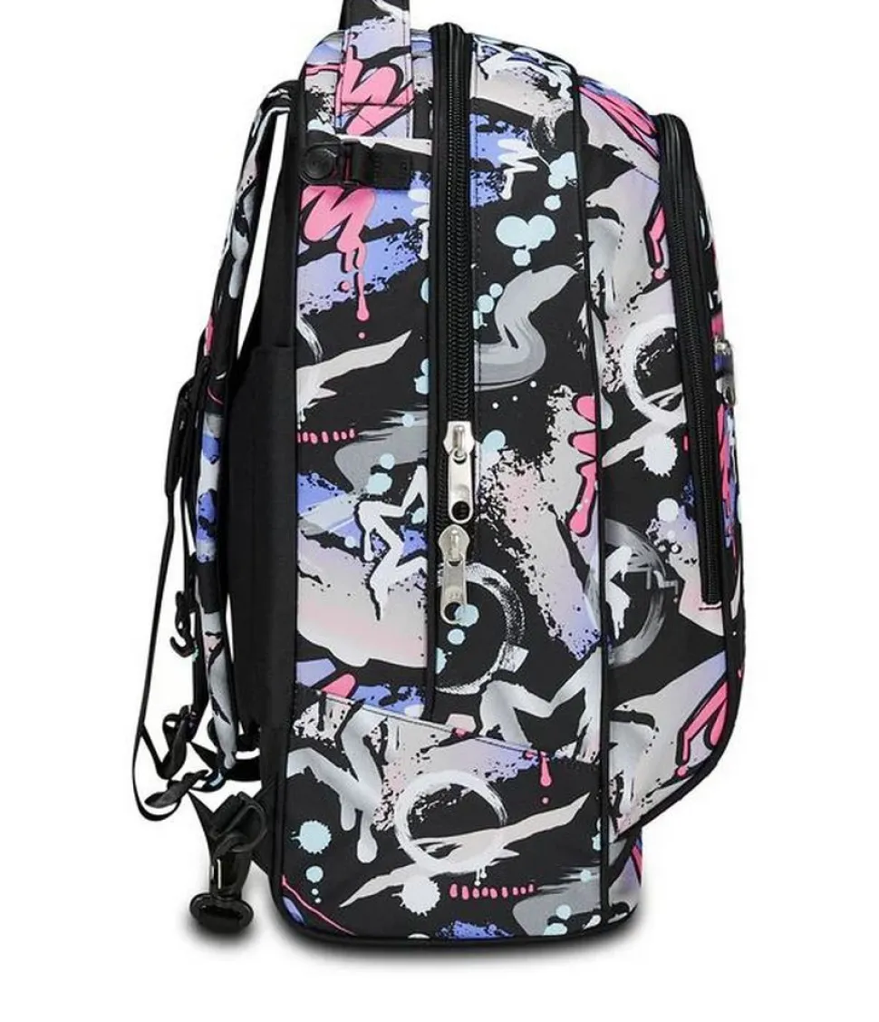 Trolley scuola Seven Jack 3 ruote Mark On Girl