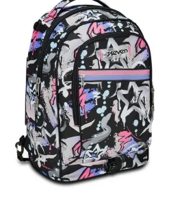 Trolley scuola Seven Jack 3 ruote Mark On Girl