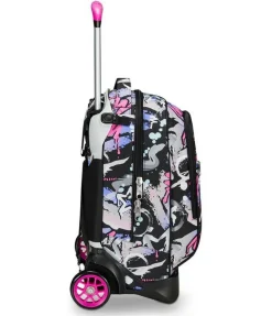 Trolley scuola Seven Jack 2 ruote Mark On Girl