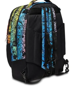 Trolley scuola Seven Jack 3 ruote Detach Fluo Stamp