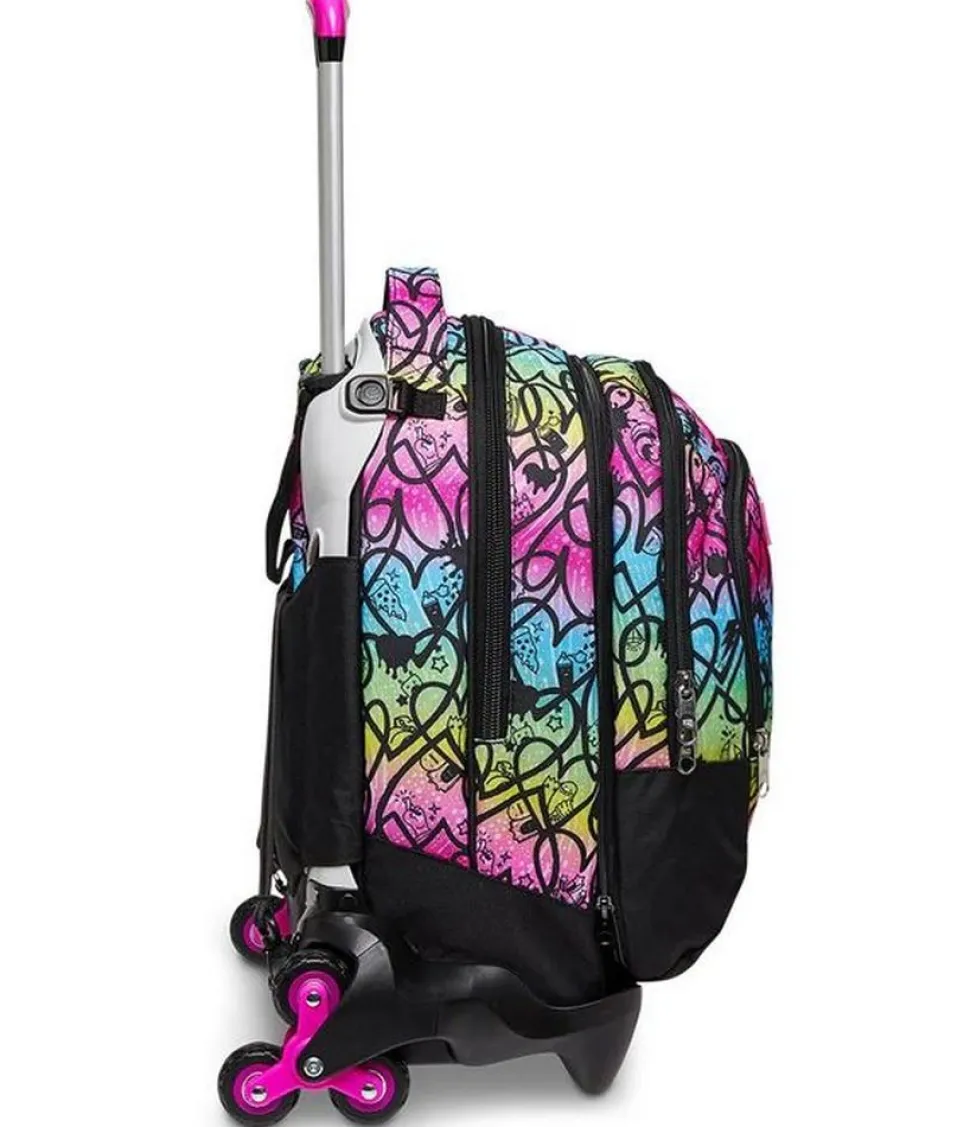 Trolley scuola Seven Jack 3 ruote Detach Colour Expression
