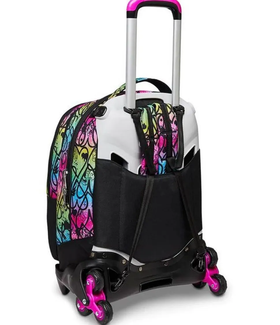 Trolley scuola Seven Jack 3 ruote Detach Colour Expression