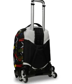 Trolley scuola Seven Jack 3 ruote Fluo Belts