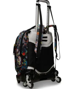 Trolley scuola Seven Jack 3 ruote Dye On