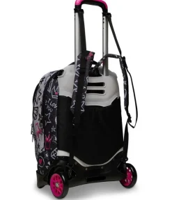Trolley scuola Seven Jack 2 ruote Zipper Glamy