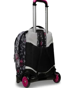 Trolley scuola Seven Jack 2 ruote Zipper Glamy