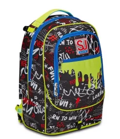 Trolley scuola SJ Jack 3 ruote Born to Fun