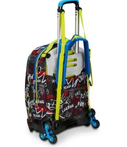 Trolley scuola SJ Jack 3 ruote Born to Fun