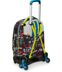 Trolley scuola SJ Jack 3 ruote Born to Fun