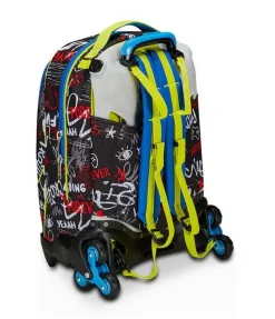 Trolley scuola SJ Jack 3 ruote Born to Fun