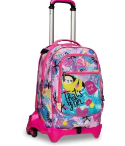 Trolley scuola SJ Jack 3 ruote Clack It Girl