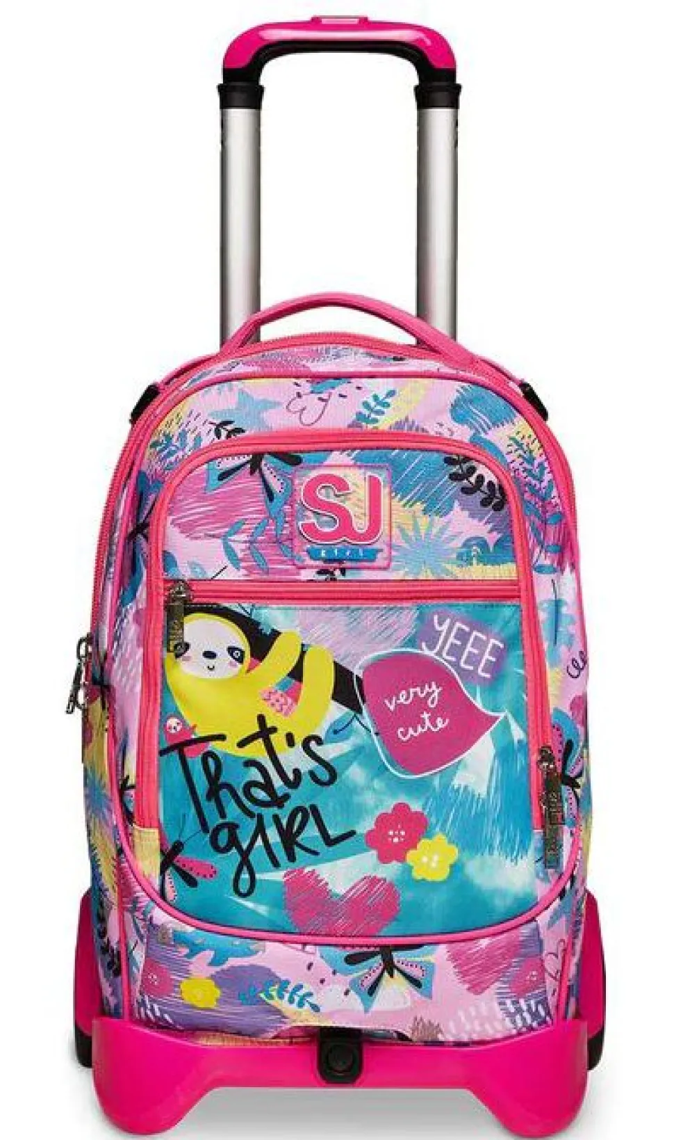 Trolley scuola SJ Jack 2 ruote Clack It Girl