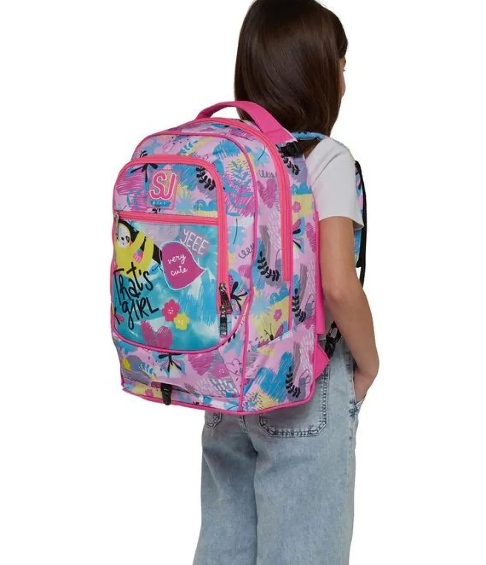 Trolley scuola SJ Jack 2 ruote Clack It Girl