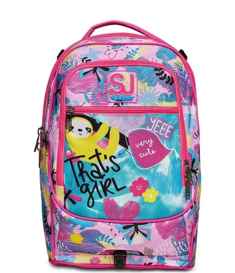 Trolley scuola SJ Jack 2 ruote Clack It Girl