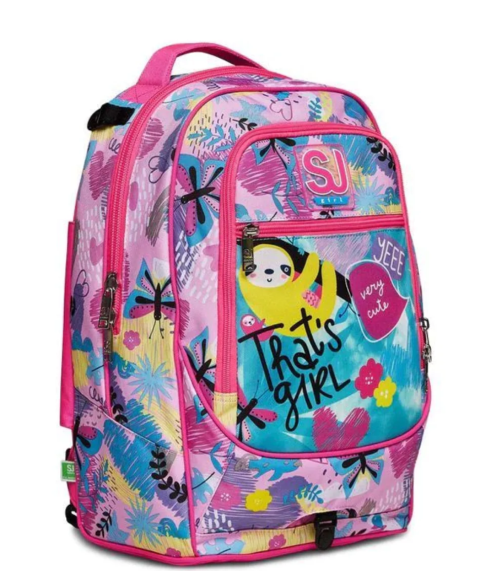 Trolley scuola SJ Jack 2 ruote Clack It Girl