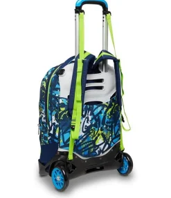 Trolley scuola SJ Jack 2 ruote Draggy