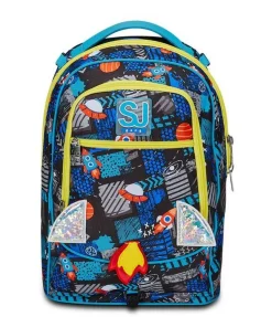 Trolley scuola SJ Jack 3 ruote Go to Space