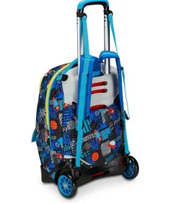 Trolley scuola SJ Jack 2 ruote Go to Space