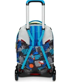 Trolley scuola SJ Jack 2 ruote Go to Space
