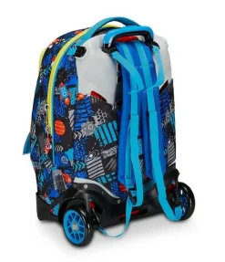 Trolley scuola SJ Jack 2 ruote Go to Space
