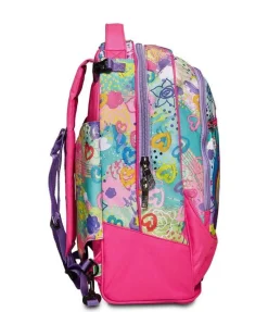 Trolley scuola SJ Jack 2 ruote MagicFlip Girl