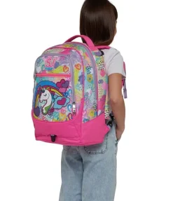 Trolley scuola SJ Jack 2 ruote MagicFlip Girl