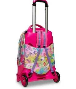 Trolley scuola SJ Jack 2 ruote MagicFlip Girl