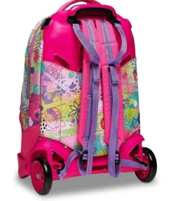 Trolley scuola SJ Jack 2 ruote MagicFlip Girl
