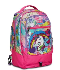 Trolley scuola SJ Jack 2 ruote MagicFlip Girl