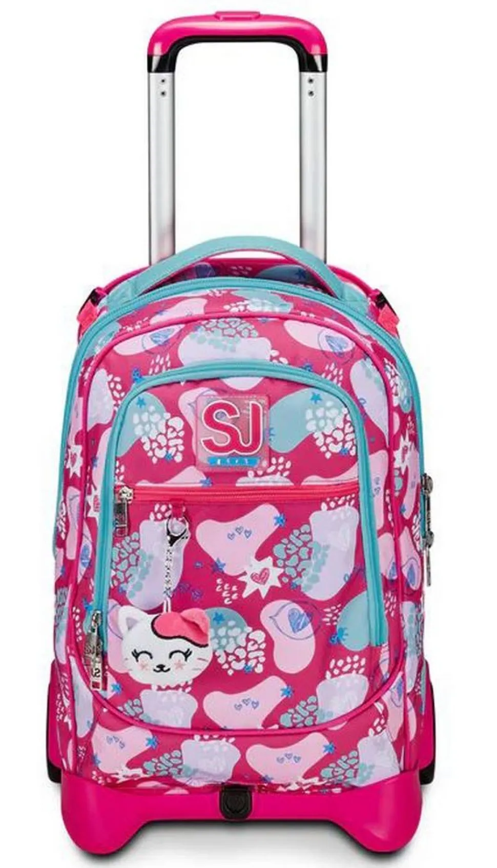 Trolley scuola SJ Jack 2 ruote Pinkfur