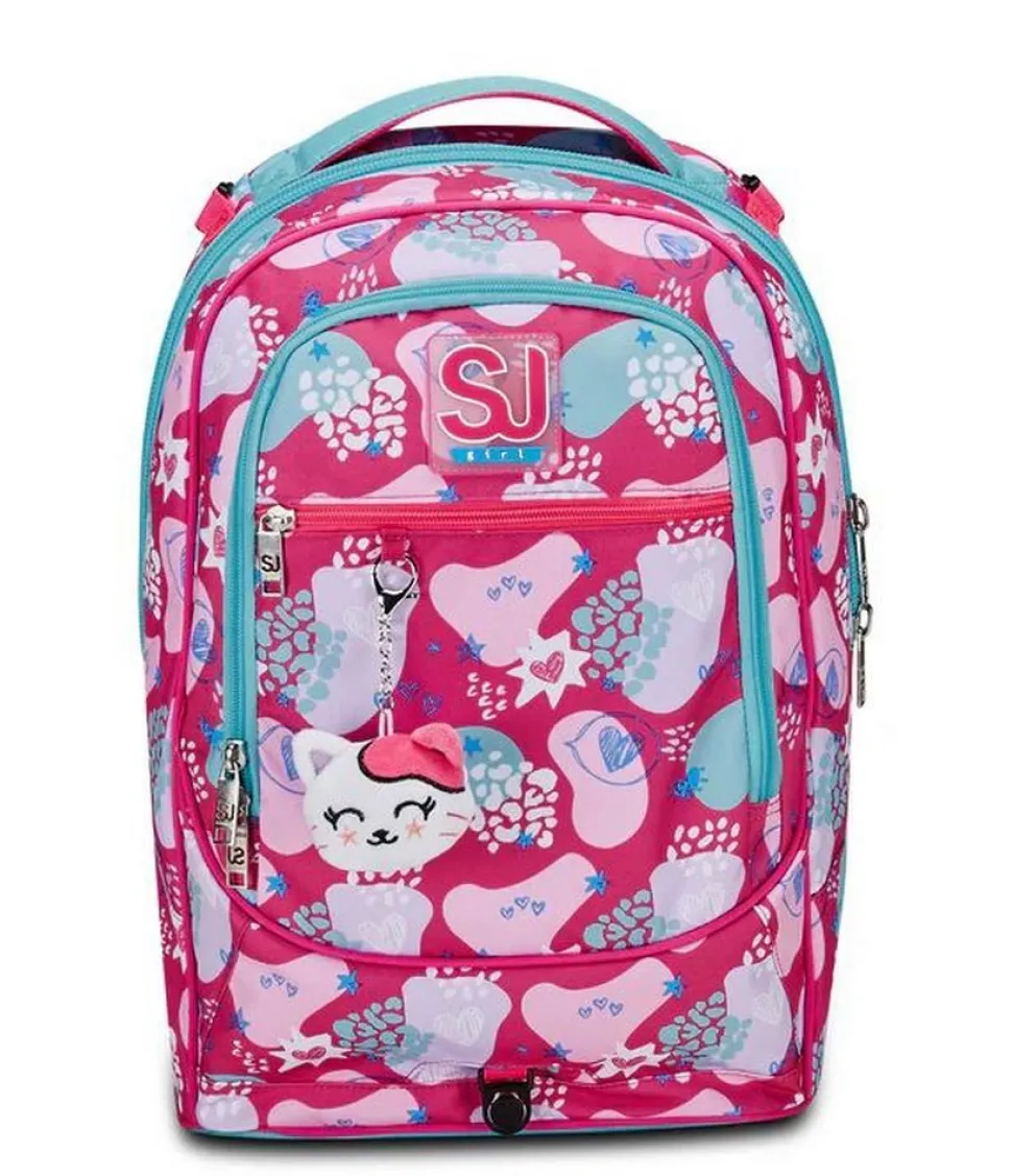 Trolley scuola SJ Jack 2 ruote Pinkfur